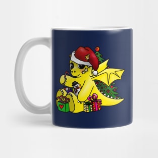 Christmas Dragon Mug